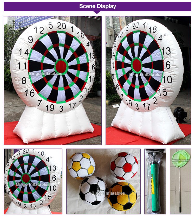 Quality Inflatable Dart Board Game 2mh Type 2 Standing Design Durable Pvc Fun For Kids And Adults - 2