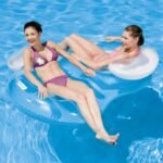 Summer Inflatable Air Mattress Water Floating Island Float Seat Toys