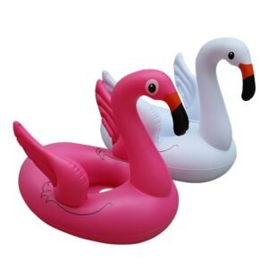 Summer Inflatable Flamingo Swimming Ring For Kids Pool Float Infant Toddler Safety Seat Boat Child Water Toys