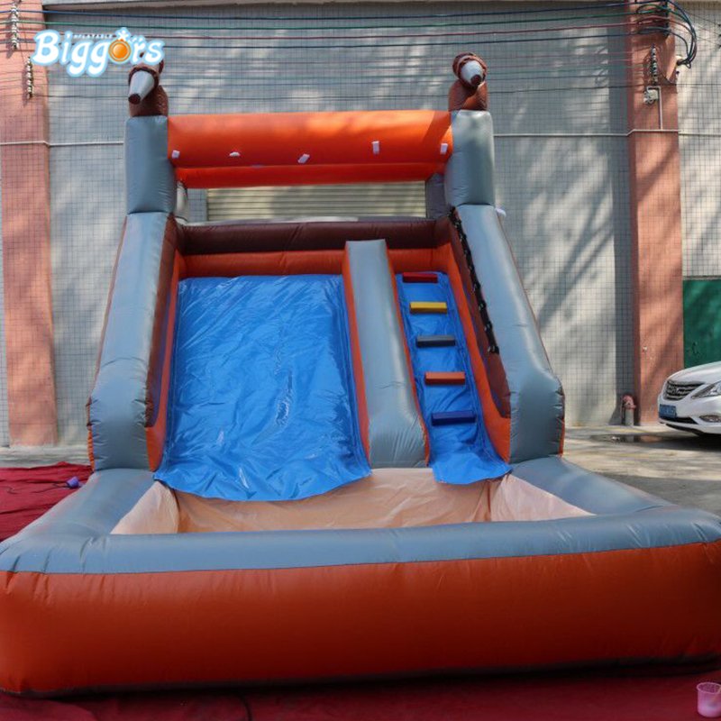 Commercial Grade Inflatable Water Slide With Pool Durable Punctureproof Perfect For Outdoor Kids Entertainment - 3