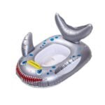 Swim Seat Rings Float Boat Shark Toys Baby Ring Pool Kids Inflatable Toddler Water Sport Environmentally Summer - 2