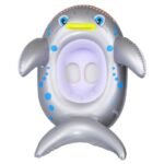 Swim Seat Rings Float Boat Shark Toys Baby Ring Pool Kids Inflatable Toddler Water Sport Environmentally Summer - 5