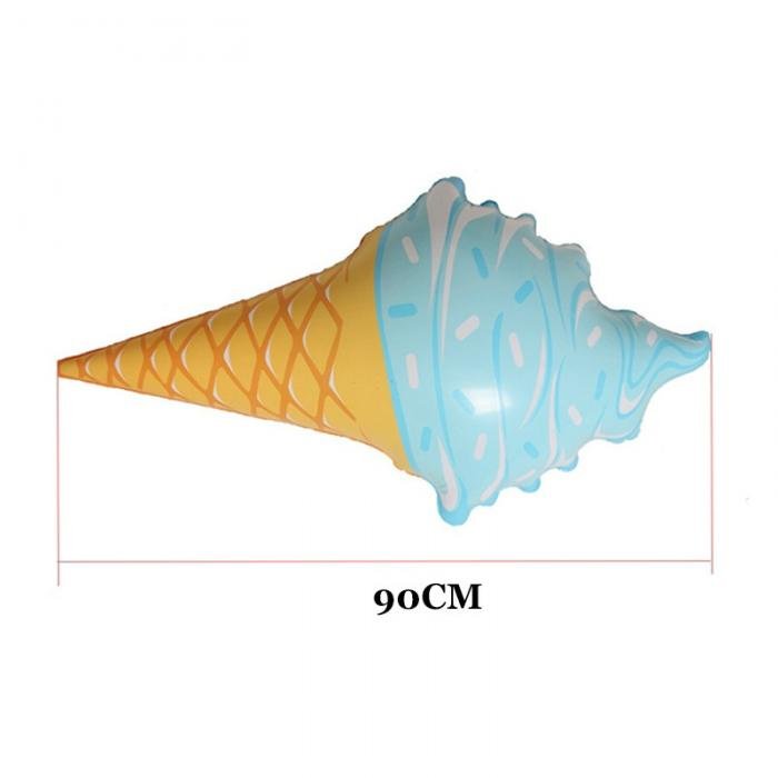 Inflatable Ice Cream Swim Ring Kids Pool Float Toy Water Fun Game Birthday Party Decorations - 5