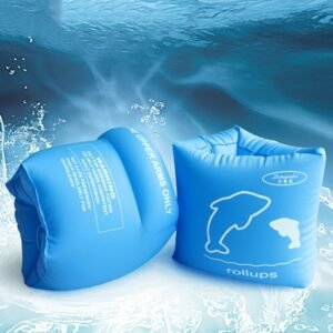 Swimming Arm Rings Bands Waterproof Floats Children Adult Double Airbag Thick Inflatable Armbands Floater Trainer Pool Toy Pvc