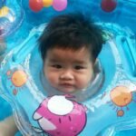 Swimming Baby Accessories Swim Neck Ring Tube Water Floating Drink Cup Holder - 3