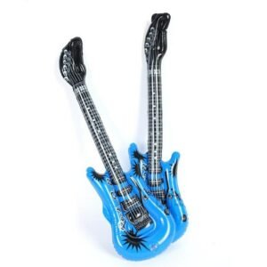 Swimming Ring Floats Guitar Inflatable Water Toys Child & Adult Suitable Beach Pool Portable Summer Sports Accessories - 2