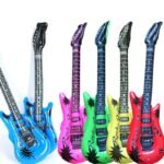 Swimming Ring Floats Guitar Inflatable Water Toys Child & Adult Suitable Beach Pool Portable Summer Sports Accessories - 6