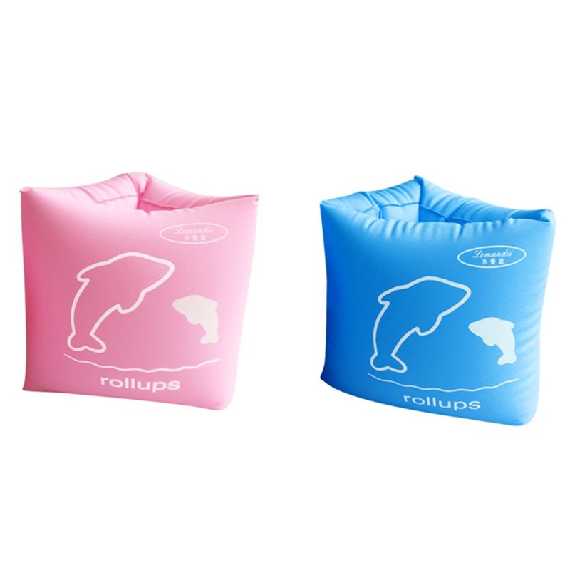 Waterproof Inflatable Double Airbag Swimming Arm Bands Thick Pvc Floats Adult And Childrens Pool Toy Trainer - 2