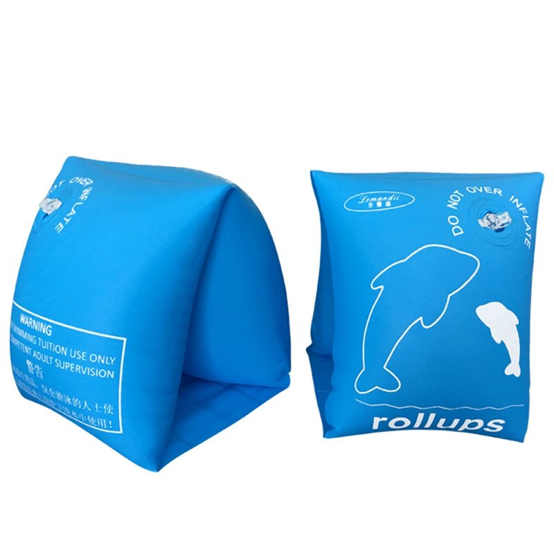 Waterproof Inflatable Double Airbag Swimming Arm Bands Thick Pvc Floats Adult And Childrens Pool Toy Trainer - 3