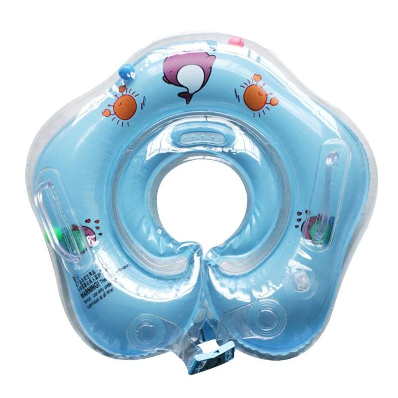 Baby Swimming Neck Ring Float Tube With Water Cup Holder Pool And Bath Accessories - 7 Baby Swimming Neck Ring Float Tube With Water Cup Holder Pool And Bath Accessories - 7