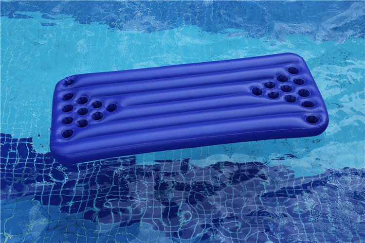 Inflatable Swimming Pool Float 24hole Beer Pong Table Party Cooler Mattress Water Toy Game Accessory - 3 Inflatable Swimming Pool Float 24hole Beer Pong Table Party Cooler Mattress Water Toy Game Accessory - 3