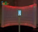 Thanbetter Foldable Fabric Inflatable Backdrop Wall 2 5x2 4m - 3