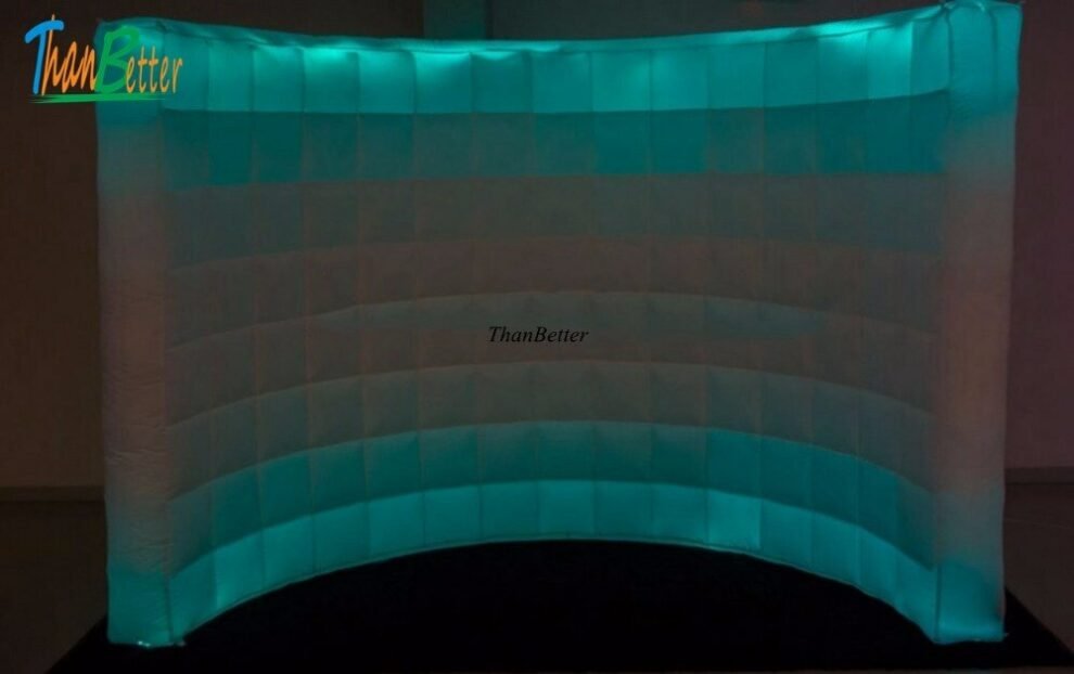 Thanbetter Portable Foldable Fabric 25x24m Inflatable Photo Backdrop ...