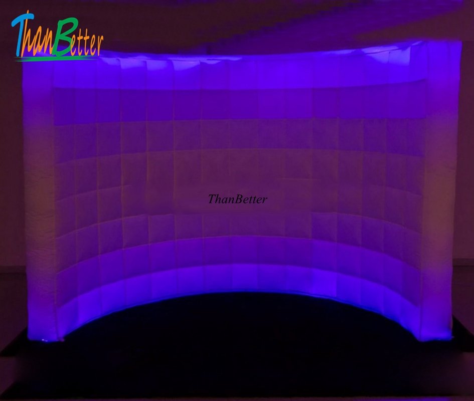 Thanbetter Portable 25x24m Fabric Inflatable Backdrop Wall For Professional Photography And Events Foldable And Durable - 2