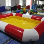 The Family Red And White Inflatable Pool