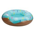 Thickened Inflatable Sled Snow Tube Wear Resistant Lightweight Winter Pad Flexible Kids Donut Shape Sport Outdoor Adult