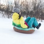 Thickened Inflatable Sled Snow Tube Wear Resistant Lightweight Winter Pad Flexible Kids Donut Shape Sport Outdoor Adult - 4