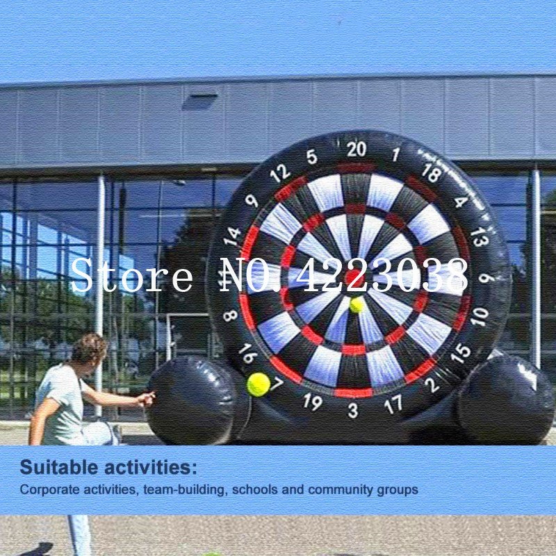 13ft Giant Human Soccer Dart Board 4m Inflatable Target Throw Game Outdoor Fun For All Ages - 9 13ft Giant Human Soccer Dart Board 4m Inflatable Target Throw Game Outdoor Fun For All Ages - 9