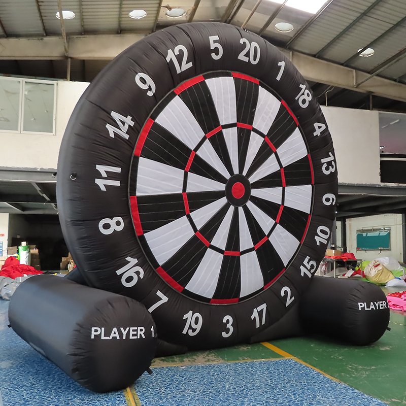 13ft Inflatable Soccer Dart Board Game Fun Indooroutdoor Activity For Kids And Adults - 4