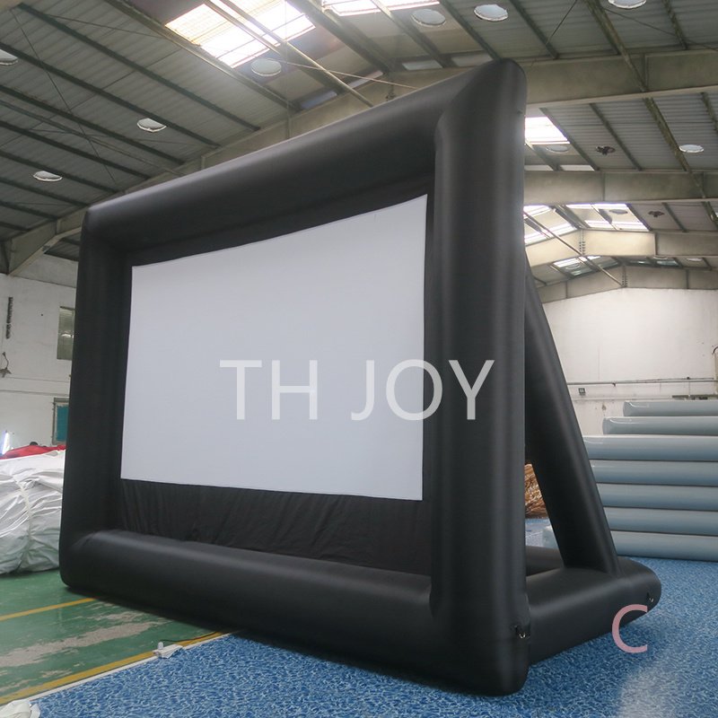 Outdoor Inflatable Movie Screen Portable Dualsided Projection Ideal For Backyard Parties Events Door To Door Deliverable - 2