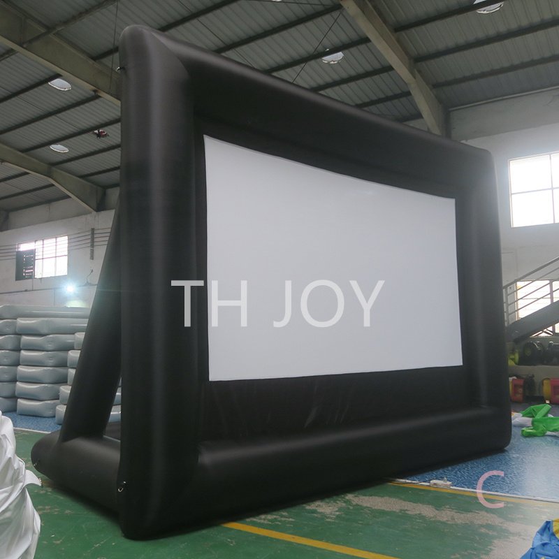 Outdoor Inflatable Movie Screen Portable Dualsided Projection Ideal For Backyard Parties Events Door To Door Deliverable - 3