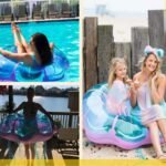 Transparent Jellyfish Summer Inflatable Swimming Pool Raft Float Chair Mattress Rafts Holiday Party Water Fun Toy - 6