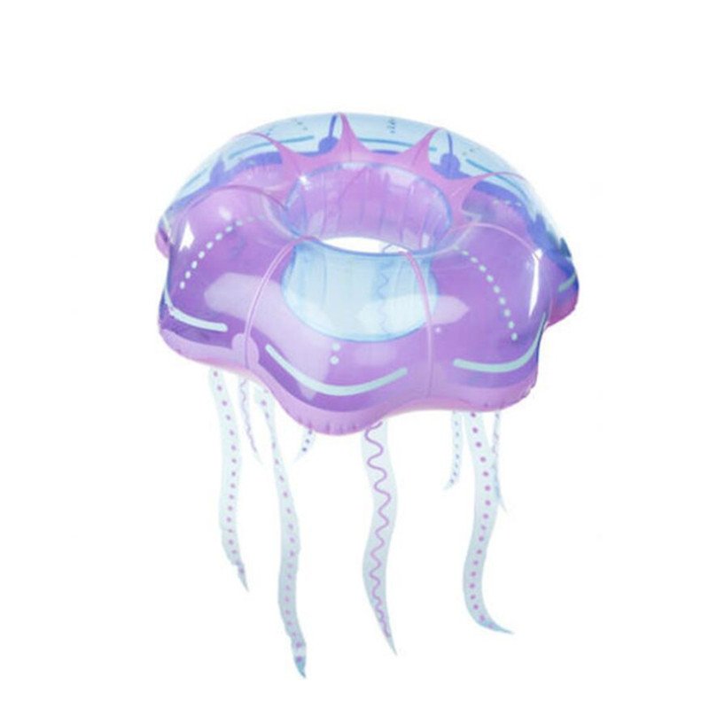 Summer Fun Transparent Jellyfish Inflatable Pool Float Water Party Raft Swimming Mattress Holiday Toy Chair - 4 Summer Fun Transparent Jellyfish Inflatable Pool Float Water Party Raft Swimming Mattress Holiday Toy Chair - 4