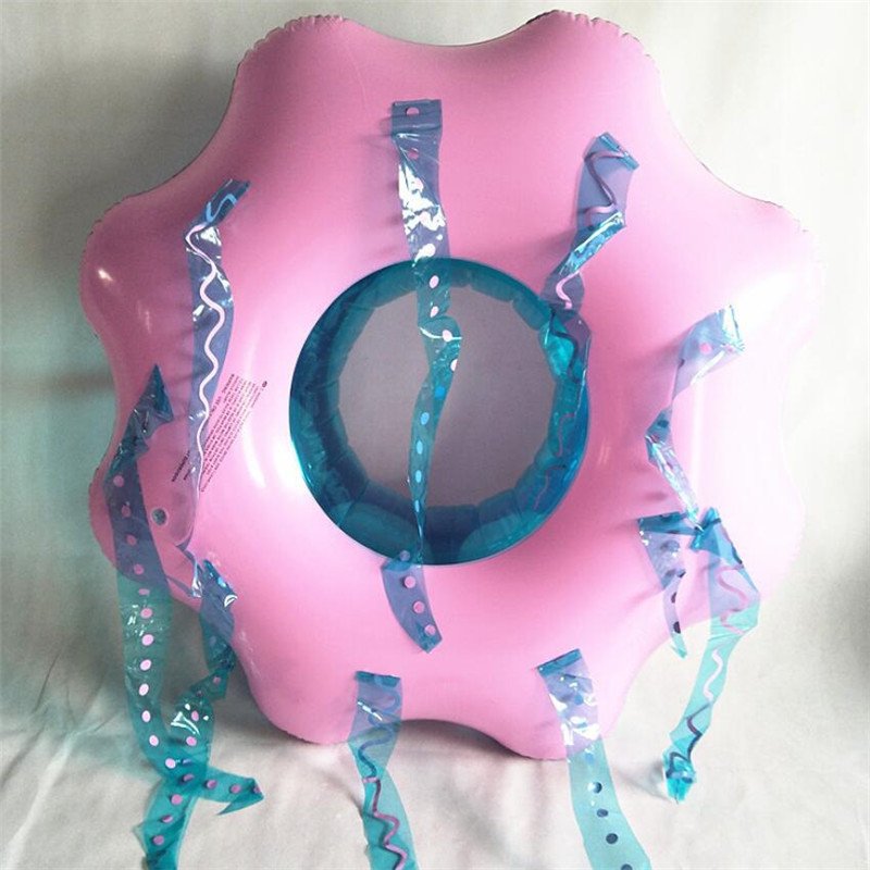 Summer Fun Transparent Jellyfish Inflatable Pool Float Water Party Raft Swimming Mattress Holiday Toy Chair - 11 Summer Fun Transparent Jellyfish Inflatable Pool Float Water Party Raft Swimming Mattress Holiday Toy Chair - 11