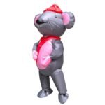 Valentine Costume Adult Couple Funny Mouse Inflatable Clothing Cute Creative Fancy Toys G40 - 3