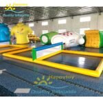 Water Play Sport Games Inflatable Floating Volleyball Court - 3