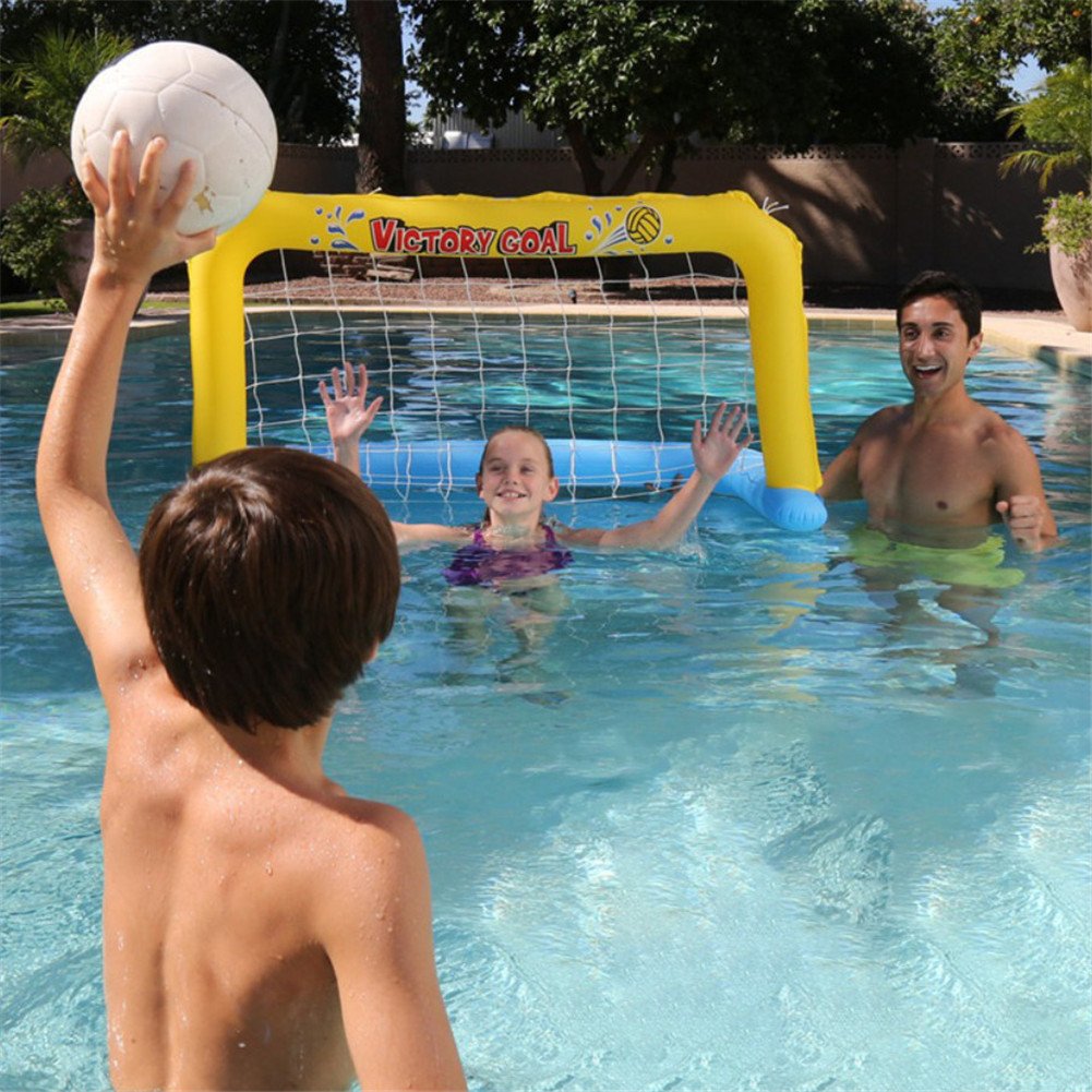 Inflatable Water Basketball Hoop Game Kids Pool Float Sport Toy Swimming Play Floating Toy For Children Fun - 9