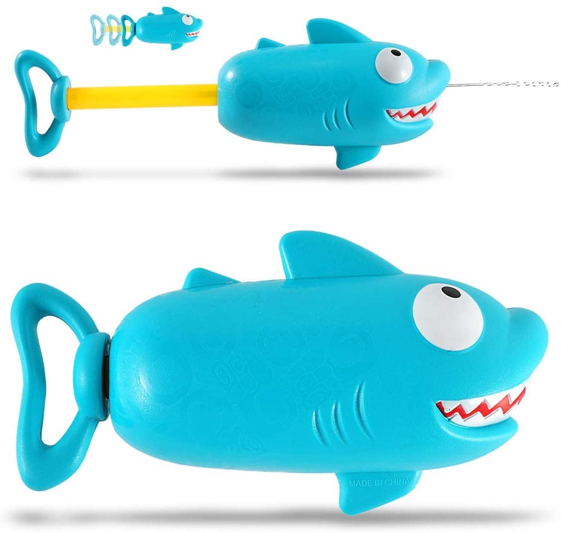 Kids Summer Water Blaster Outdoor Swimming Pool Toy Pump Shooter Fun Outside Games - 15