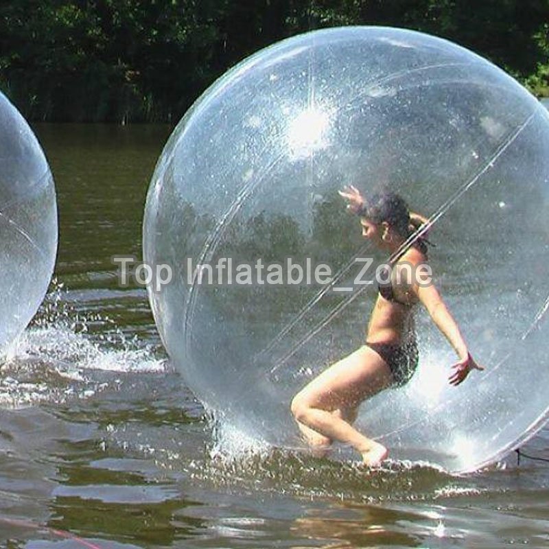 Inflatable Water Walking Zorb Ball With Durable Zipper For Outdoor Fun Fitness - 4