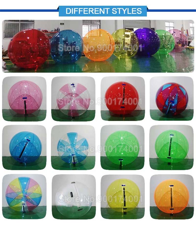 Inflatable Water Walking Zorb Ball With Durable Zipper For Outdoor Fun Fitness - 7