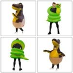 Waterproof Outdoor Inflatable Clothing Toys Festival Party Role Playing Costume Props Dinosaur Snake Shape - 3