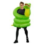 Waterproof Outdoor Inflatable Clothing Toys Festival Party Role Playing Costume Props Dinosaur Snake Shape - 4
