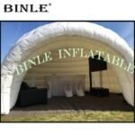 Waterproof Durable 6m Diameter Oxford Or Pvc Tarpaulin Inflatable Dome Tent White Igloo For Party - 2