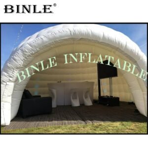 Waterproof Durable 6m Diameter Oxford Or Pvc Tarpaulin Inflatable Dome Tent White Igloo For Party - 2