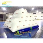 Park Toys Used Rock Climbing Wall Floating Island Inflatable Water Iceberg - 3