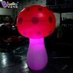 2mh Inflatable Cartoon Mushroom Model With Led Lighting For Amusement Park Decoration Fancy Design Toy - 2
