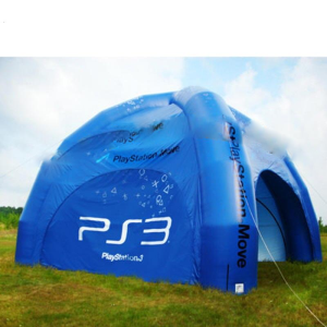 2 bathtub Winter Air Shelter Inflatable Spider Tent For Events Outdoor Camping Play Station With Full Cover