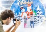 4m & 1 5m Custom Made Inflatable Snow Globe For Commercial Bubble Tent Christmas Decoration - 3