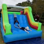 Yard 6 5x2 8x2 4m Inflatable Bounce House Jumping Castle Obstacle Course For Kids Funny Castles With Blowers - 2