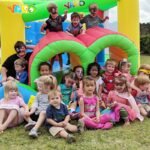 Yard 6 5x2 8x2 4m Inflatable Bounce House Jumping Castle Obstacle Course For Kids Funny Castles With Blowers - 6