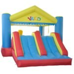 Yard Big Inflatable Bounce House Double Sides 5 X4 X 2 7m Jumping Bouncy Castle Outdoors Toys Kids Play Funny Party - 2