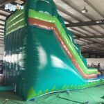 Yard Commercial Amusement Game Green Color Tobogan Inflable Inflatable Big Water Slide Pool For - 5