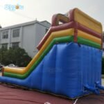 Yard Commercial Grade 0 55mm Pvc Party Inflatable Water Slide Bounce House For Kids - 4