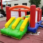Yard Commercial Grade Inflatable Bounce House Obstacle Course Trampoline For Kids - 5