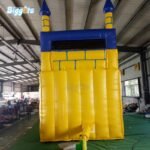 Yard Commercial Pvc Inflatable Trampoline Jumper Bounce House Bouncy Castle With Slide - 5