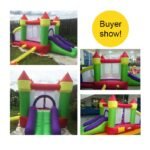 Yard Inflatable Bouncer Trampoline Castle With Slide Games Jumping House Bounce For Kids Party Ship By Express - 3